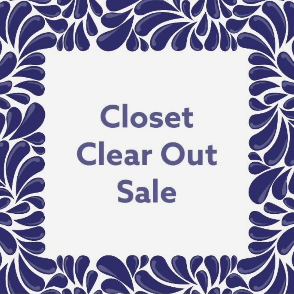 Closet clean out